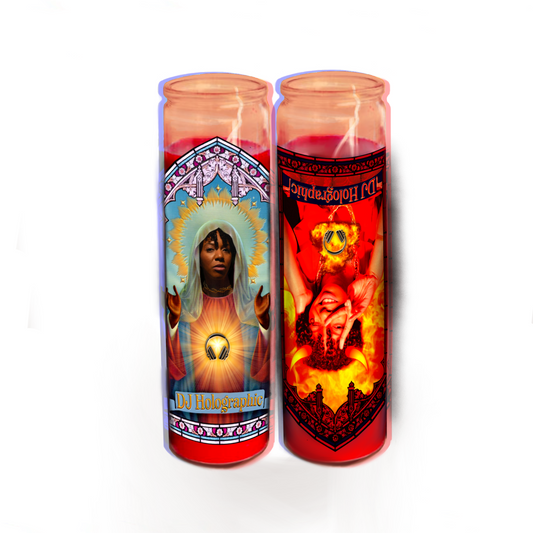 DJ Holographic Heaven And Hell Candle Bundle